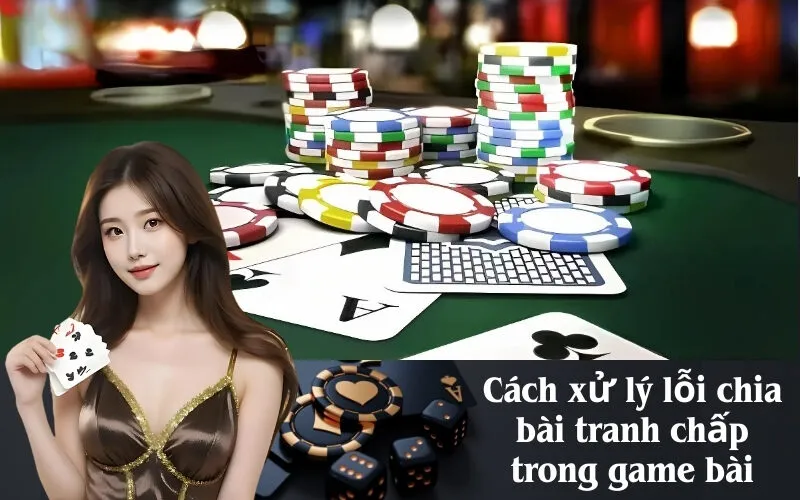 Cách xử lý lỗi chia bài tranh chấp trong game bài