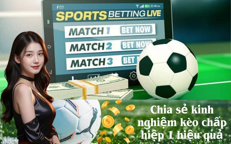 Chia sẻ kinh nghiệm kèo chấp hiệp 1 hiệu quả